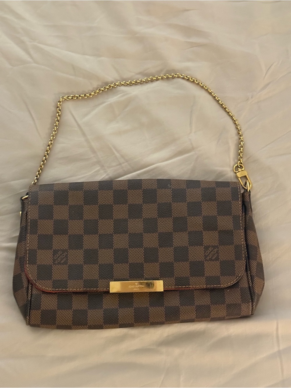Louis Vuitton PM Crossbody Brown Check Shoulder Bag
